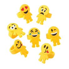 Load image into Gallery viewer, Big Bubble Wands Assortment (Pack of 6), Rubber Ring and 5 Stickers - 3 PC Bundle - OMG Closet