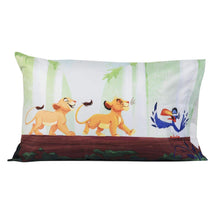 Load image into Gallery viewer, The Lion King - Ultra-Soft Pillowcase and 5 Assorted Stickers - 2 PC Bundle - OMG Closet