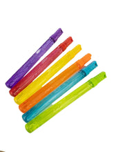 Load image into Gallery viewer, Big Bubble Wands Assortment (Pack of 6), Rubber Ring and 5 Stickers - 3 PC Bundle - OMG Closet