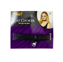 Load image into Gallery viewer, Rhinestone Headband Cat Ears and Cat Choker - Cute Accessories - 2 PC Bundle - OMG Closet