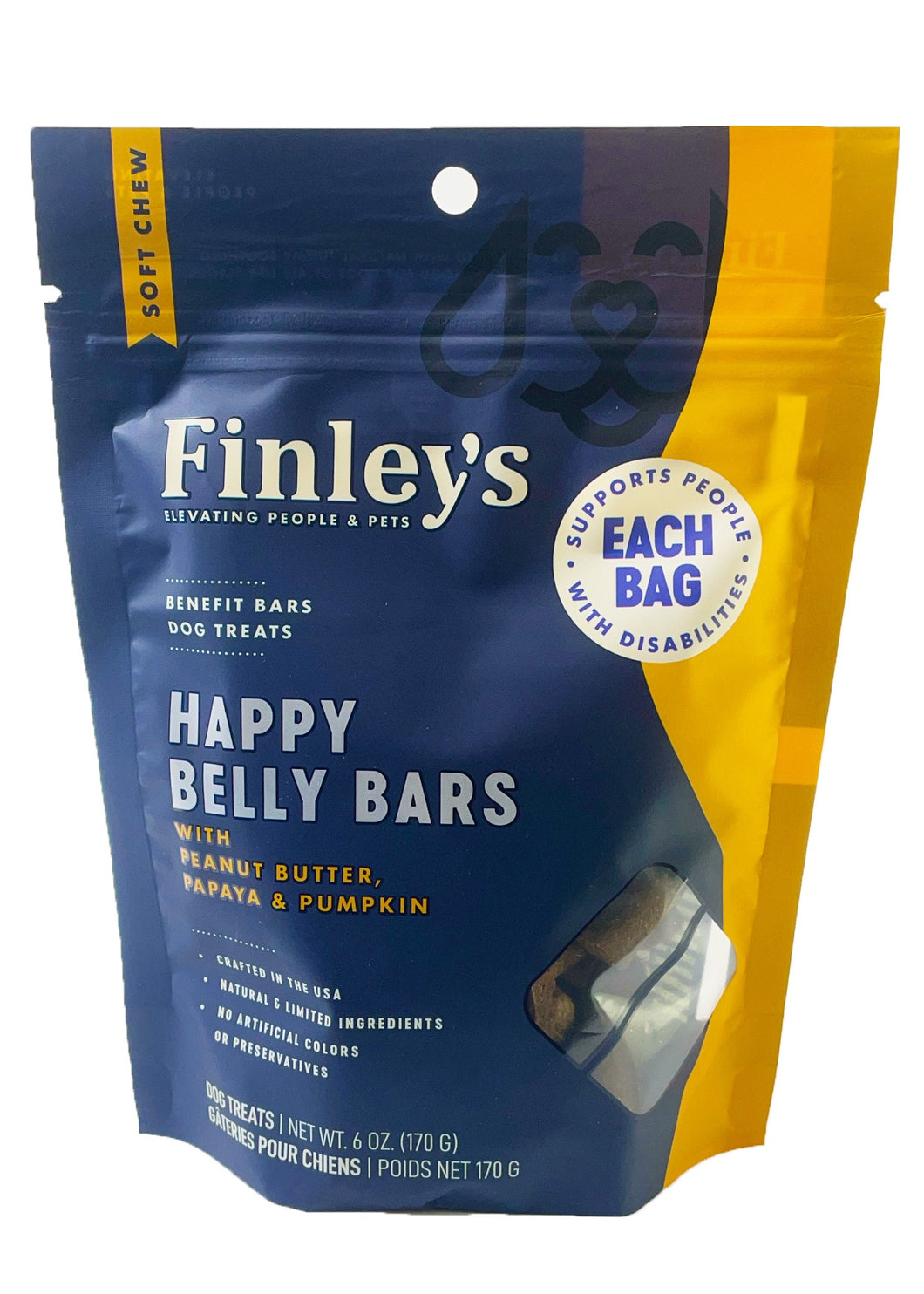 Finley's Dog Treat Happy Belly Bars