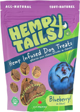 Load image into Gallery viewer, Hemp4Tails Dog Treat BlueBerry and Silicone Treat Pouch and Vinyl Sticker
