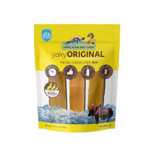 Yaky Original Himalayan Chew Bar for Dogs 65 lbs and Under & Stickers-2PC Bundle - OMG Closet