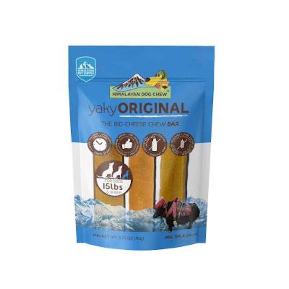 Yaky Original Himalayan Chew Bar for Dogs 15 lbs and Under & Stickers-2PC Bundle - OMG Closet