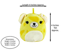 Load image into Gallery viewer, Squishmallows - Lexie Cheetah Soft Plush Ornament and Adopt. Cert. - 2 PC Bundle - OMG Closet
