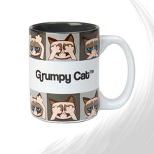 Load image into Gallery viewer, Grumpy Cat Gray 13.5 oz Coffee Cup - OMG Closet
