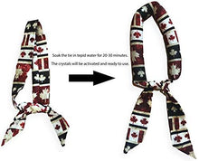 Load image into Gallery viewer, Cooling Scarf Tie Cotton Neck Wrap - OMG Closet
